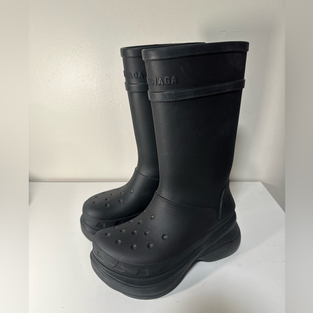 Balenciaga Croc Boots - Picture 1 of 3